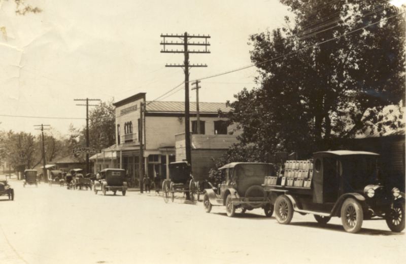 Looking South on Main, Walton, Kentucky