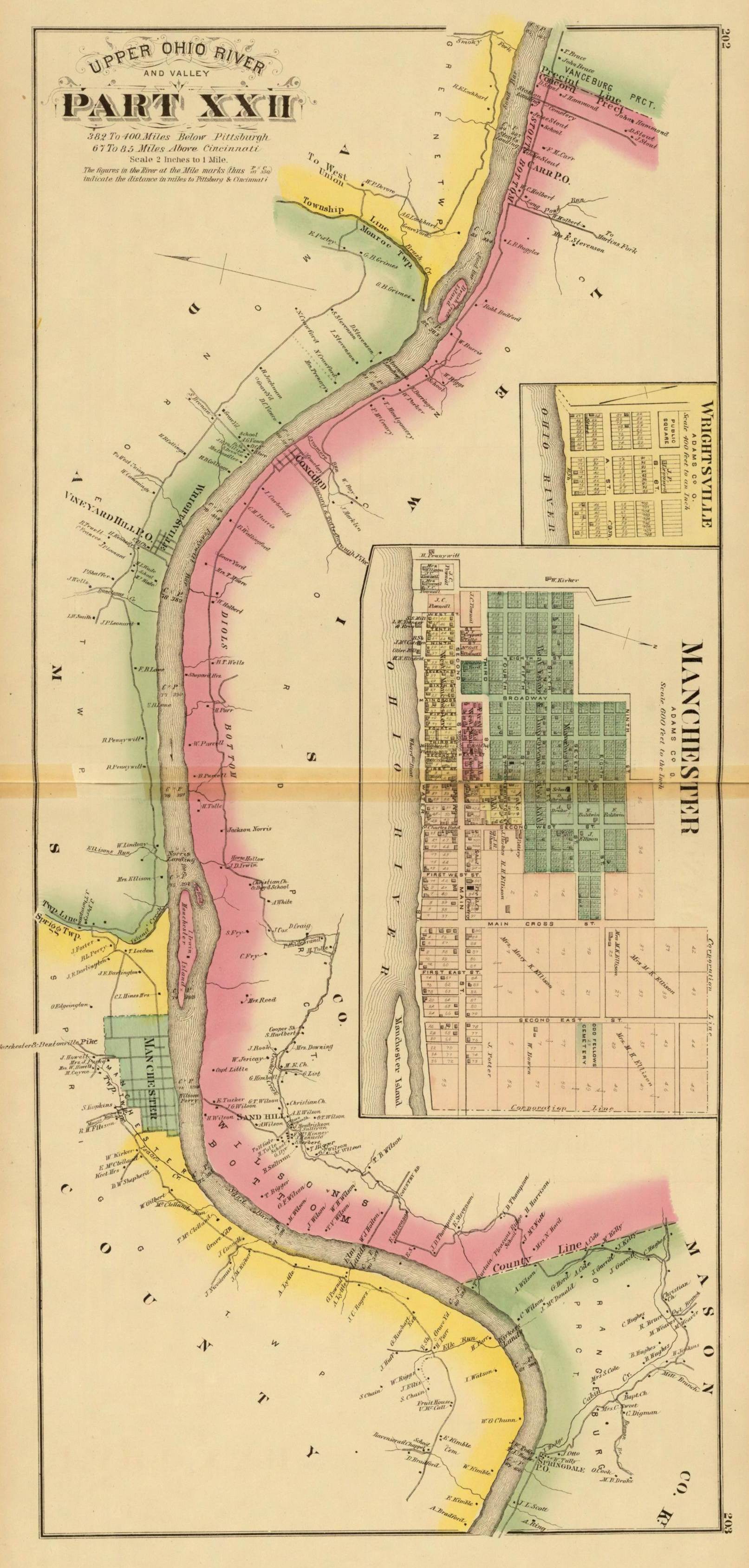 Ohio River Map