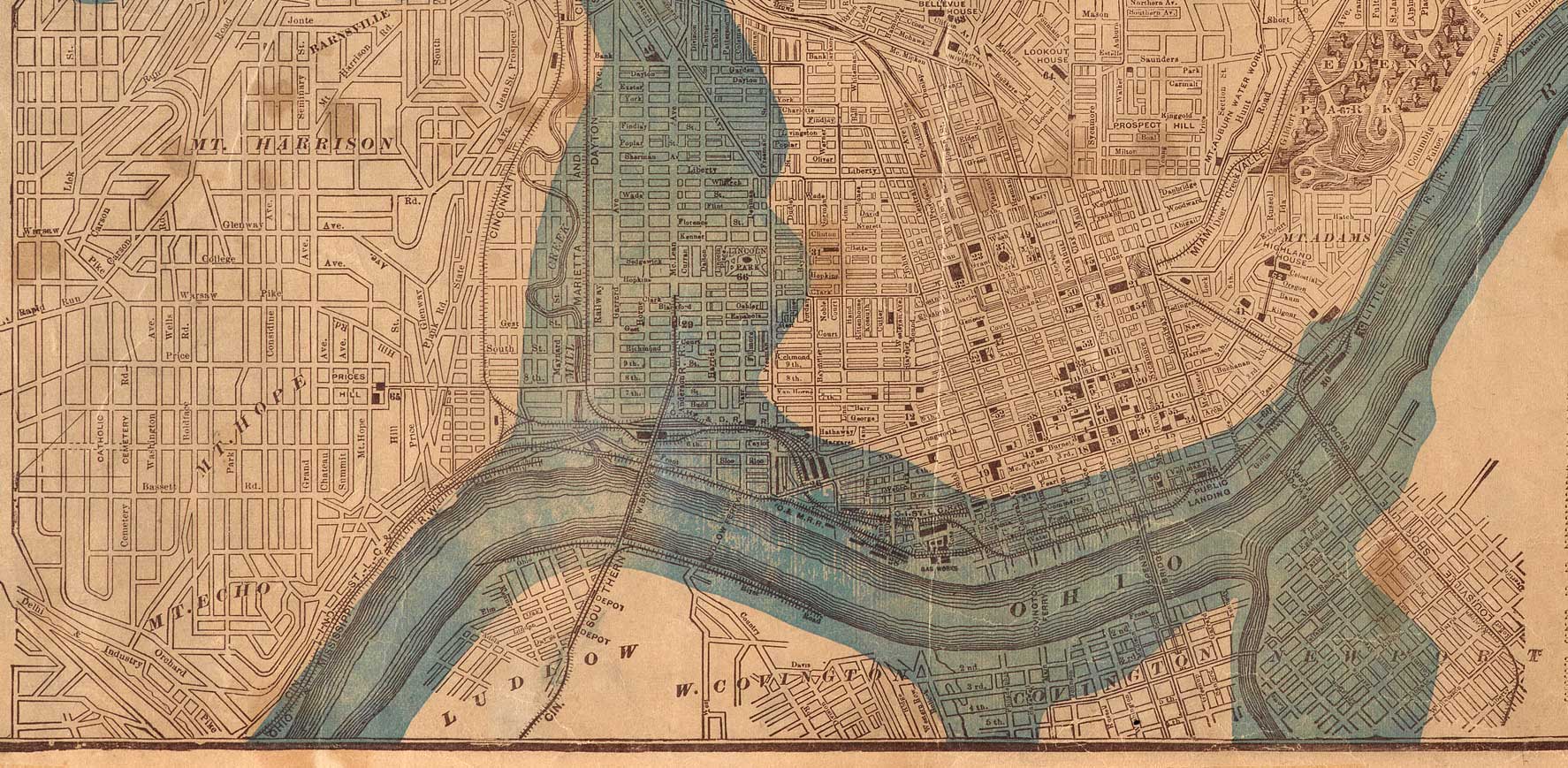 1884 Flood Map