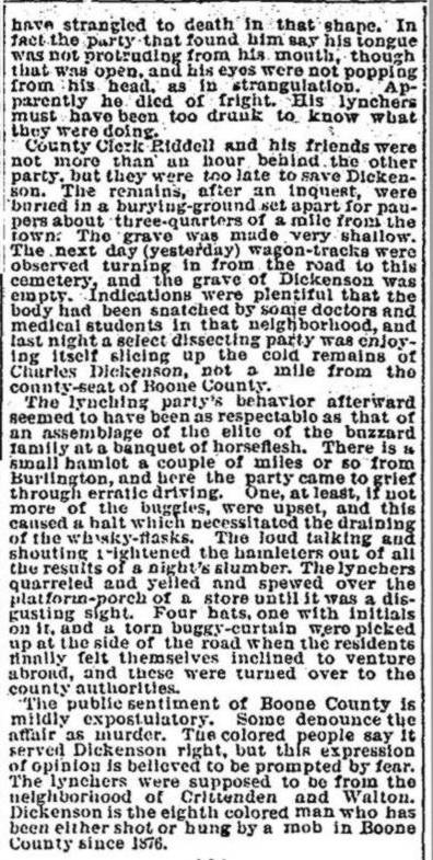 Dickenson Lynching