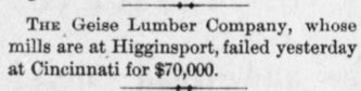 Geise Lumber