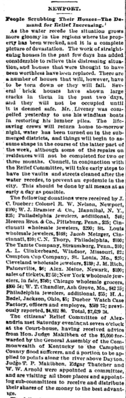 1884 Newport Flood