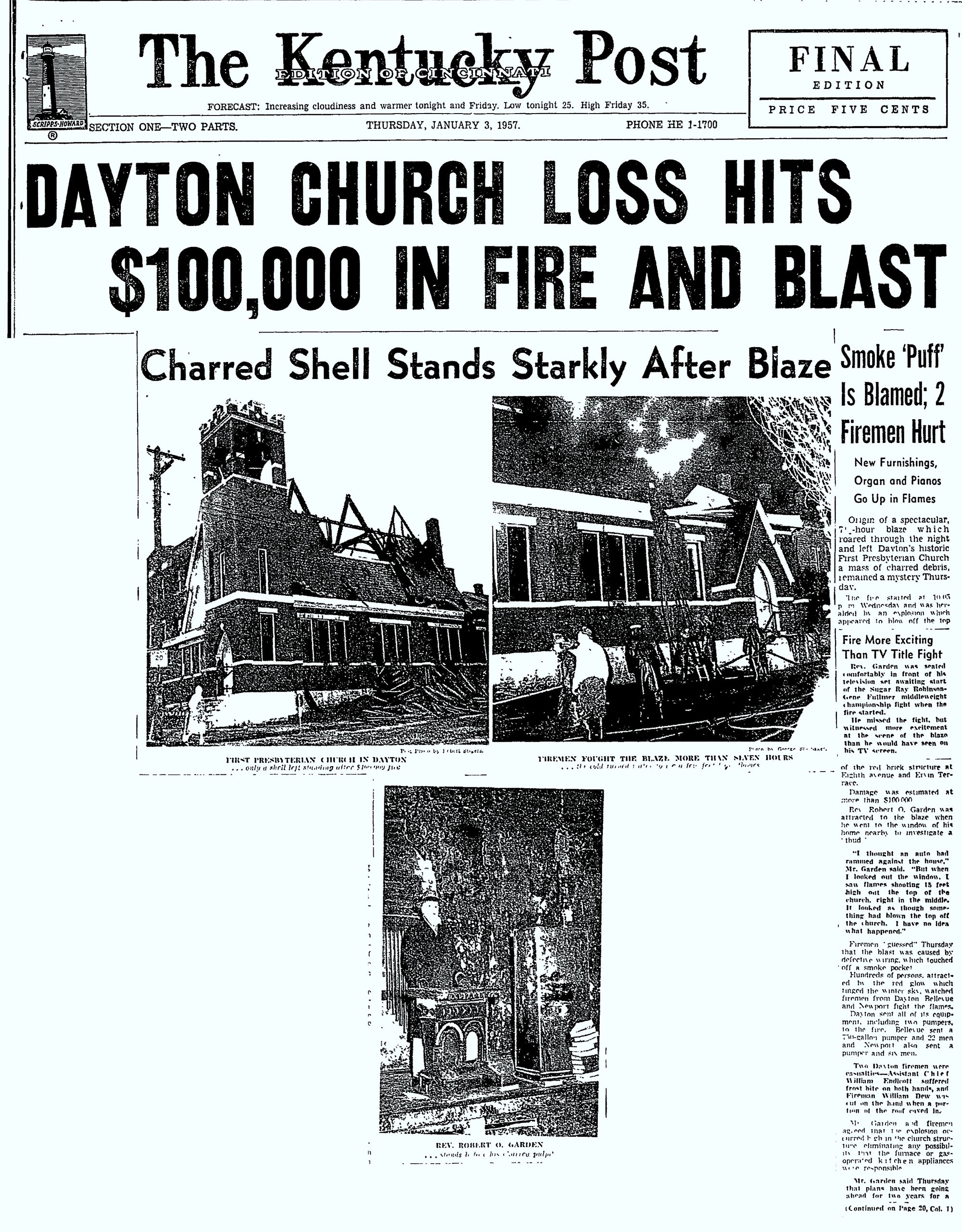 Dayton Pres Fire