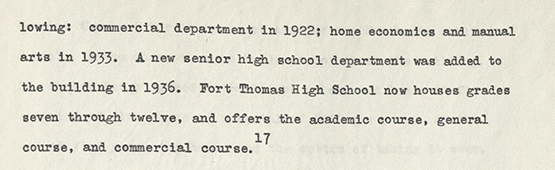 Fort Thomas Schools