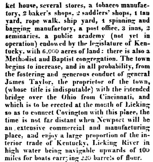 Newport, 1818