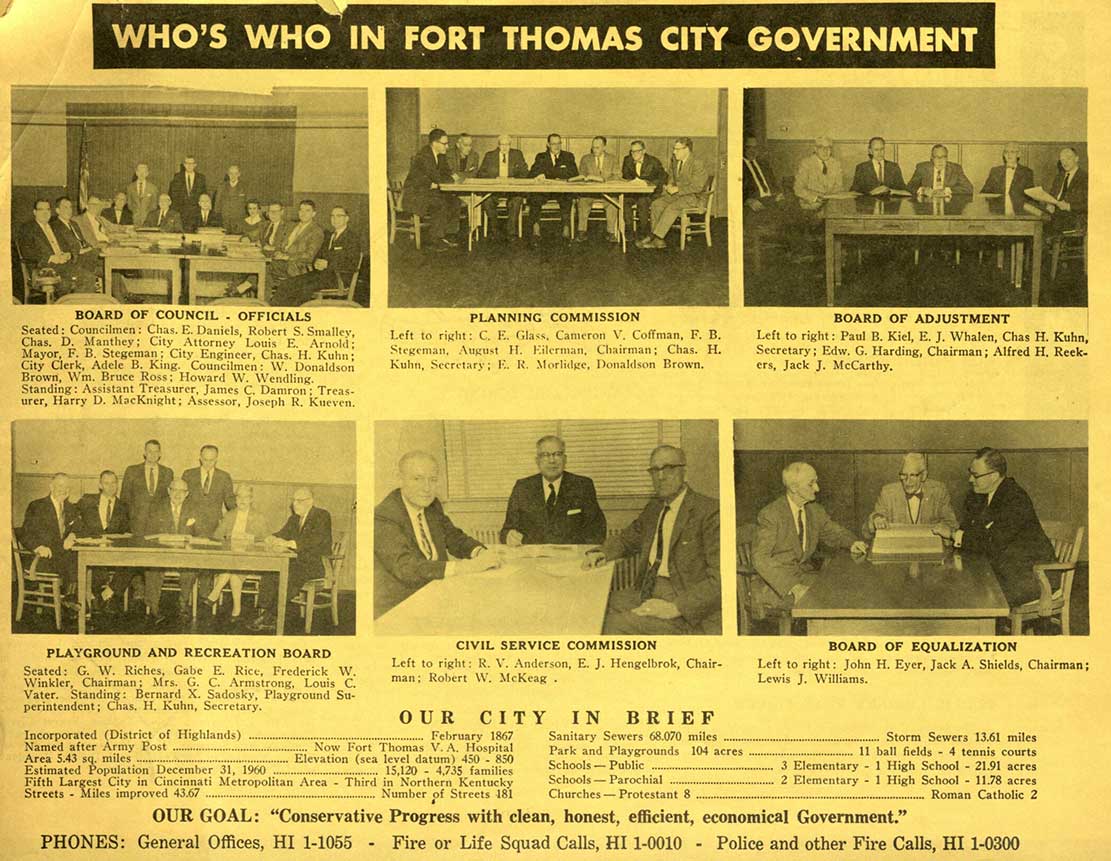 Fort Thomas Annual Report