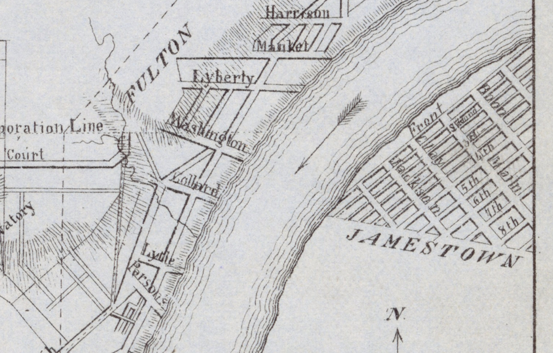 Jamestown Map