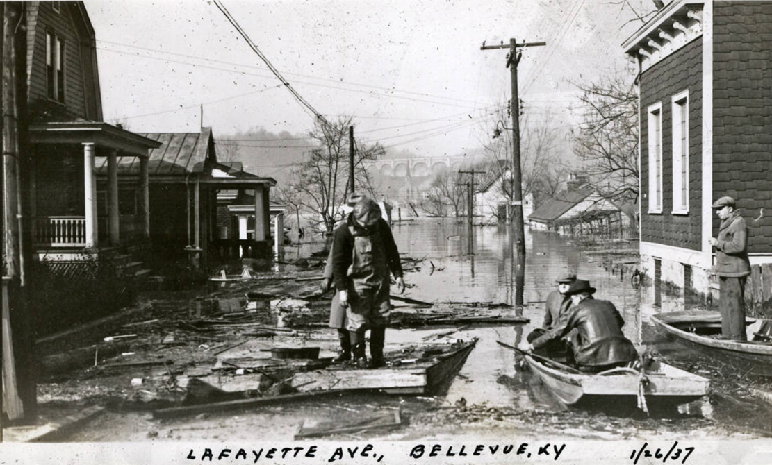 1937 Flood, Bellevue, Kentucky