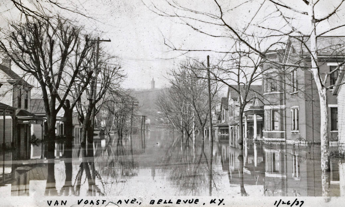 1937 Flood, Bellevue, Kentucky