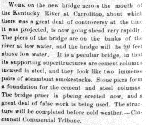 Bridge Underway