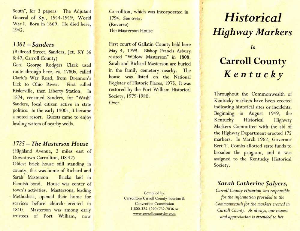 Carrollton Brochure