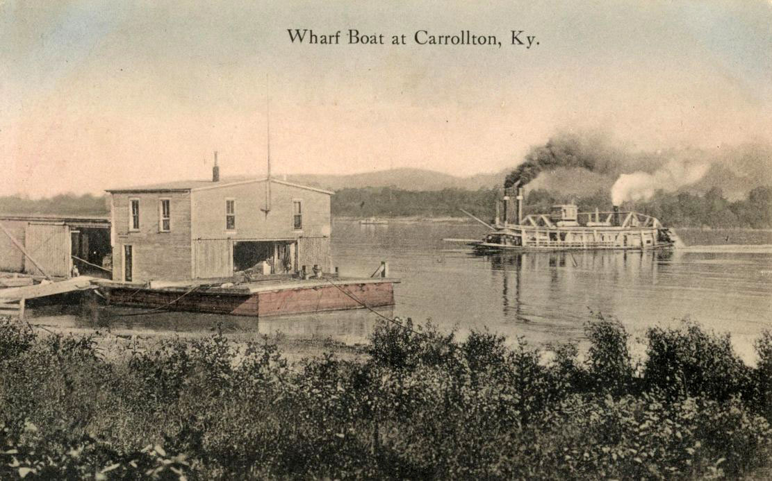 Carrollton Wharf Boat