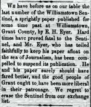 Williamstown Sentinel