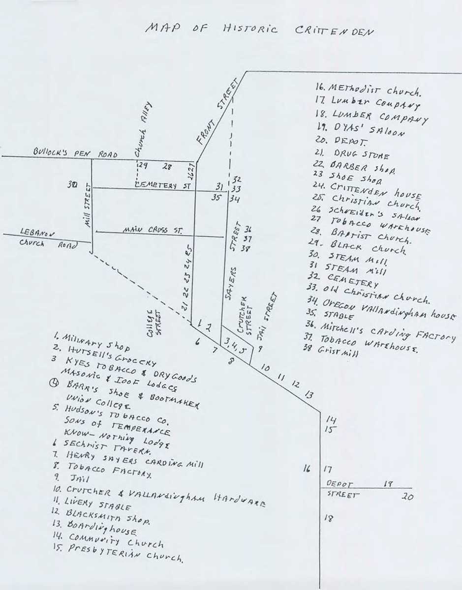 Crittenden Map