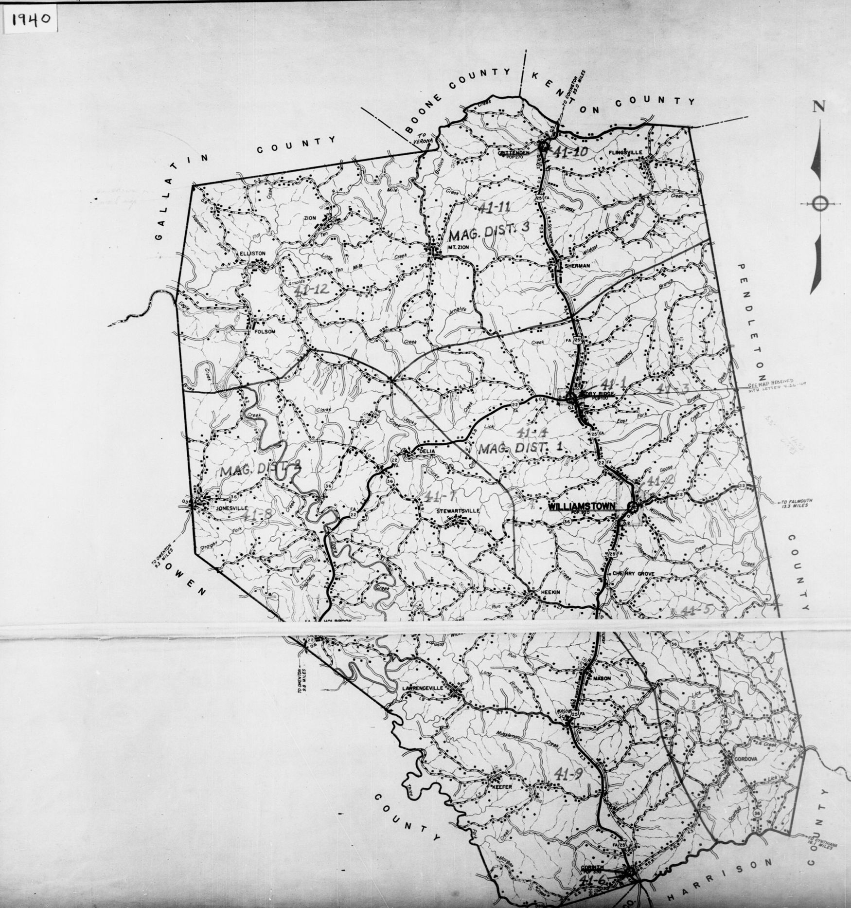 Grant County Map