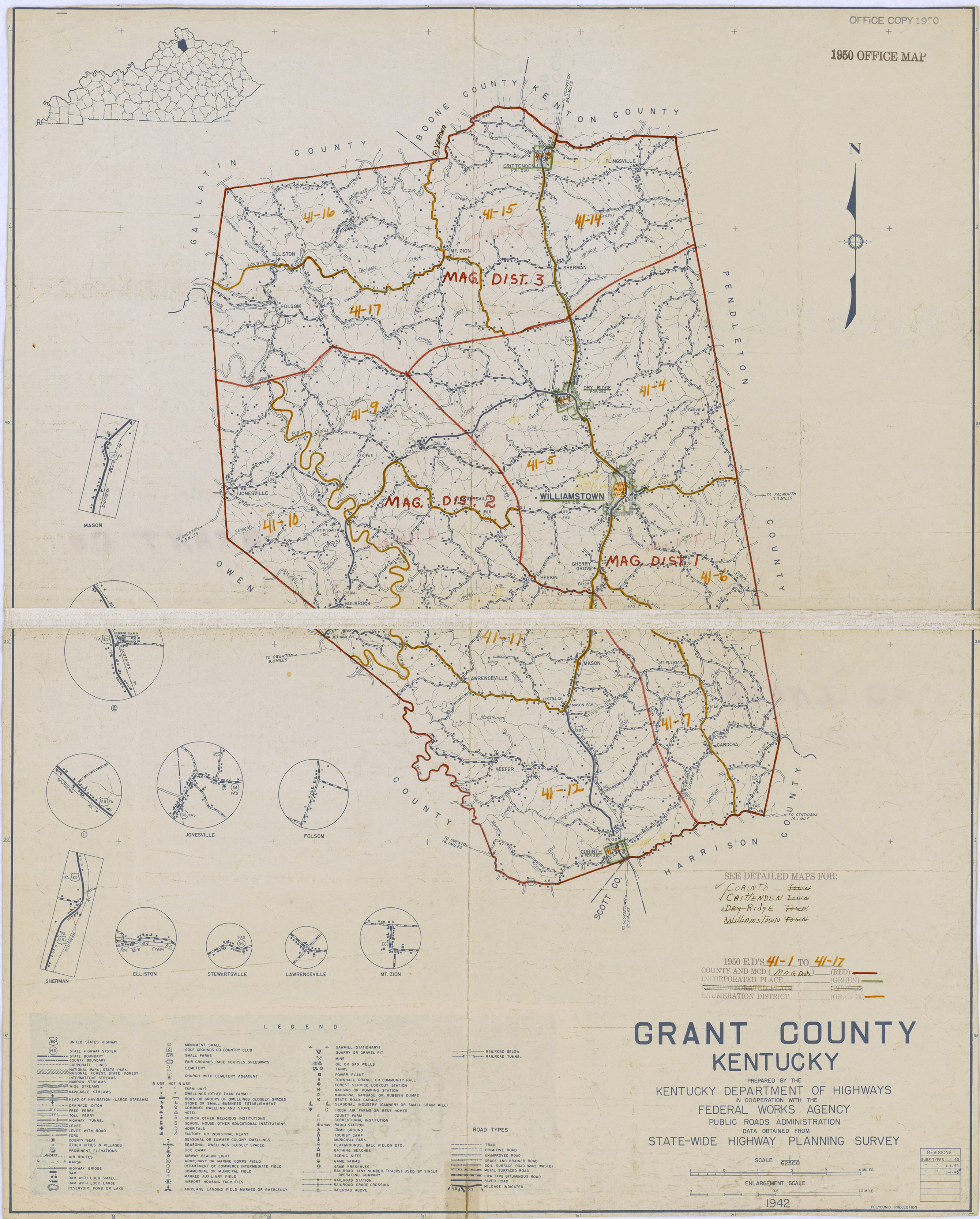 Grant County Map