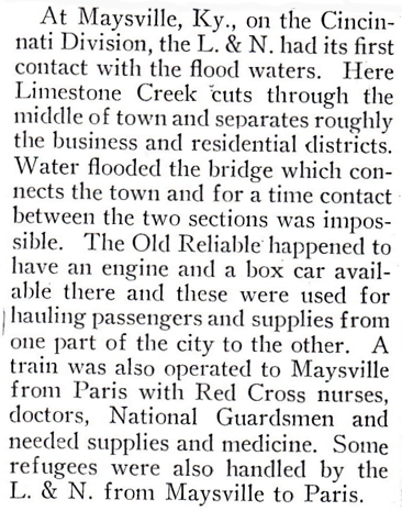 The 1937 Flood and the L&N