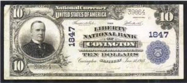 Covington Bank Note