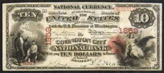 Covington Bank Note