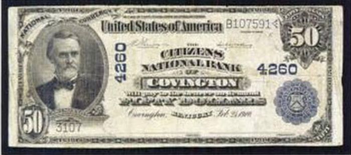 Covington Bank Note