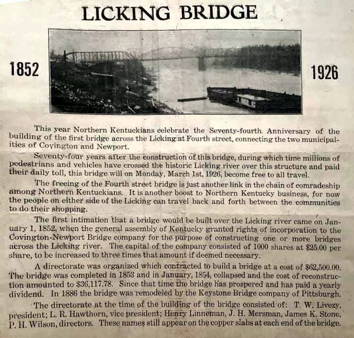 Licking Bridge