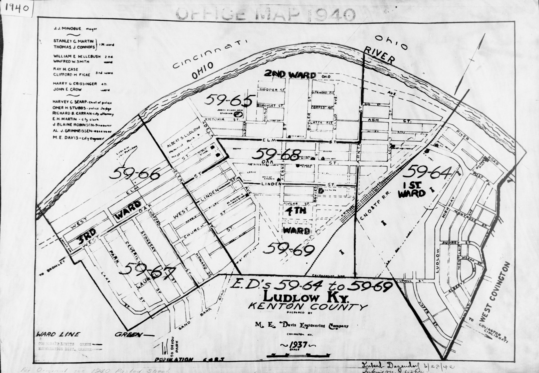 Ludlow Map