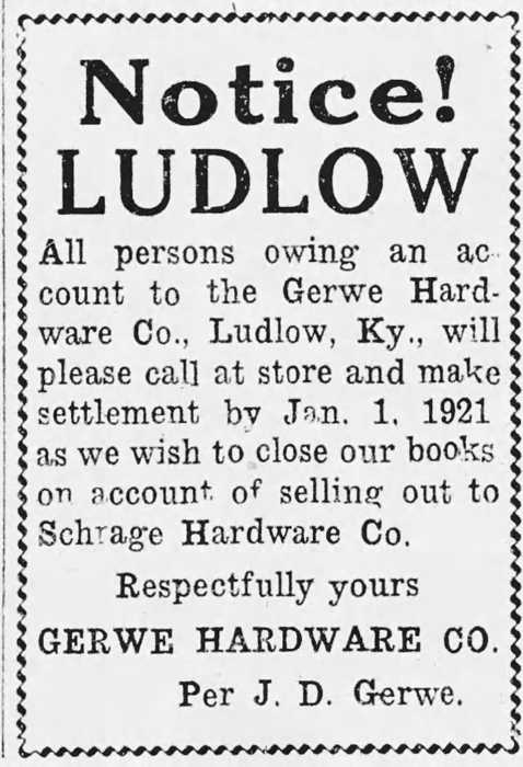 Gerwe's