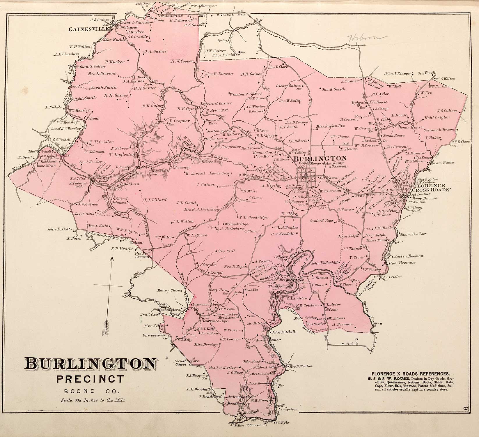 1883 Map