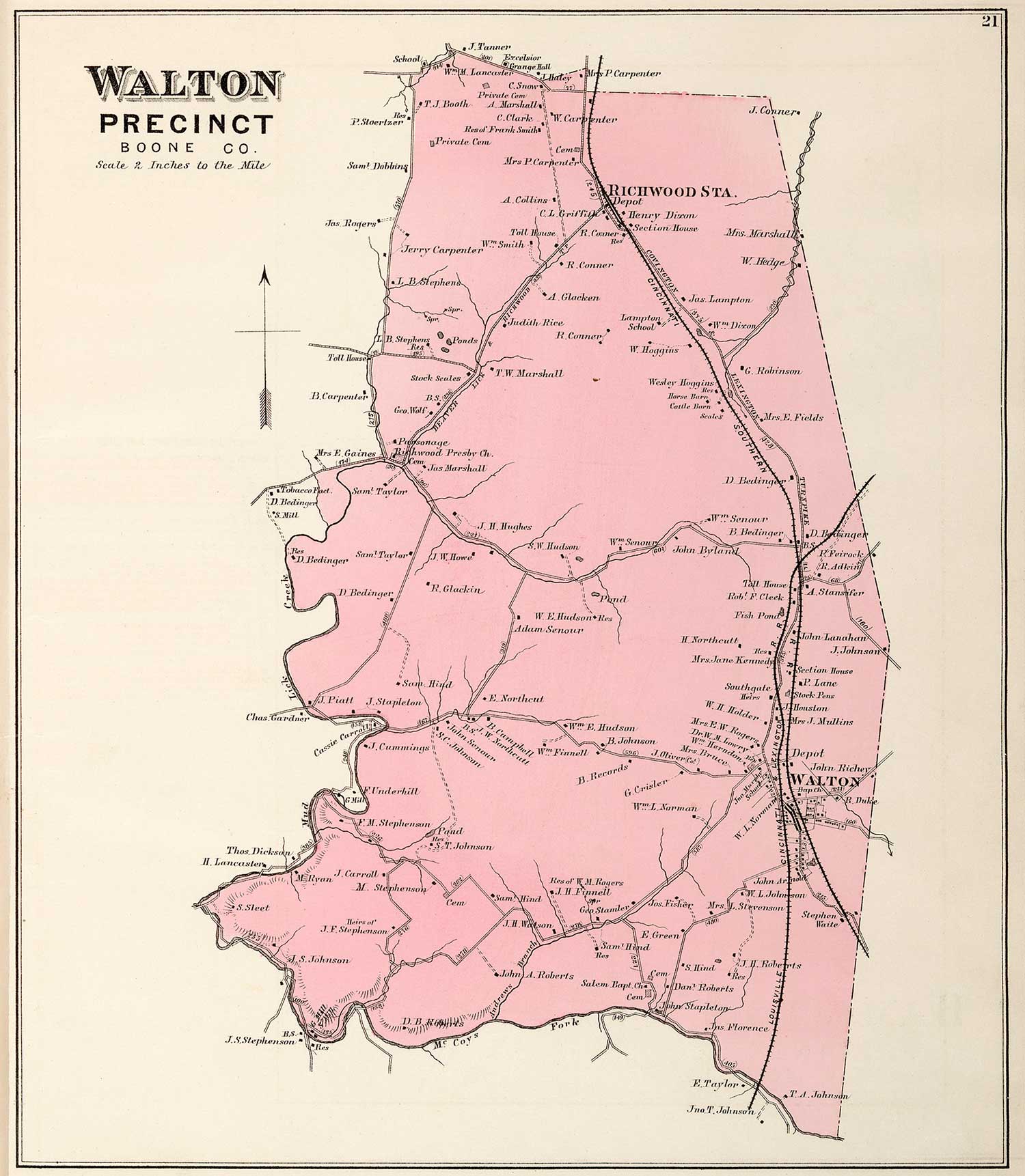 1883 Map