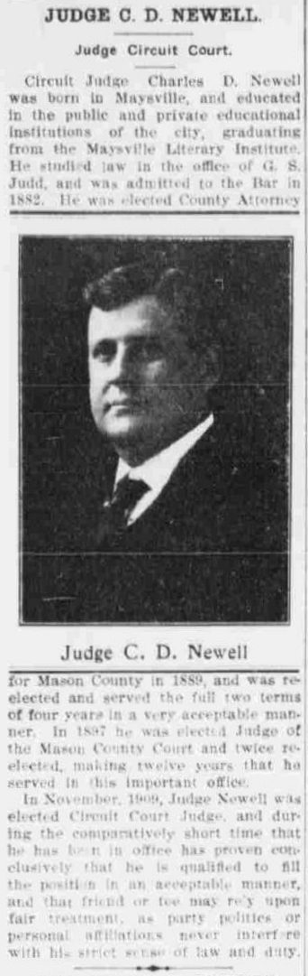 Judge C. D. Newell