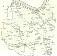 1876 Mason County Map