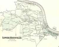 1876 Mason County Map