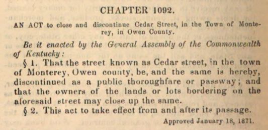 Cedar Street 