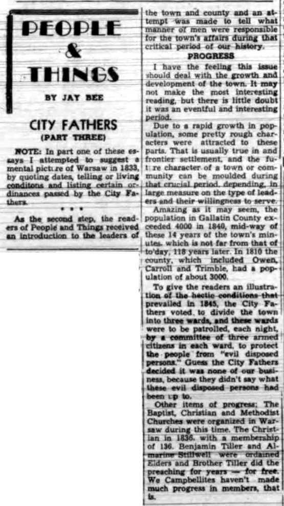 City fathers