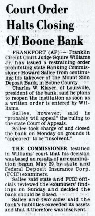 Mt. Zion Bank