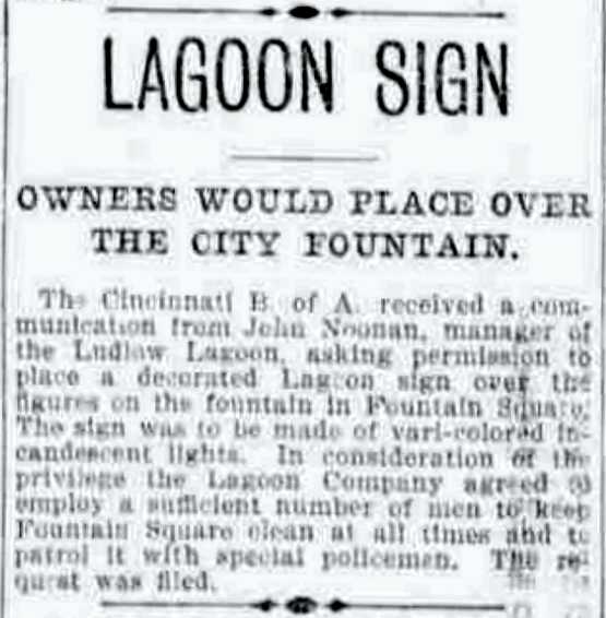 Lagoon Sign
