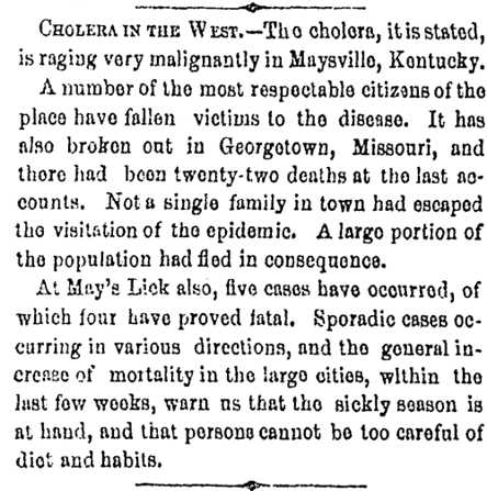 Cholera