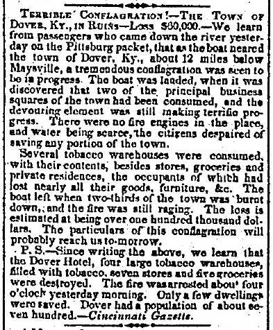 Dover Fire