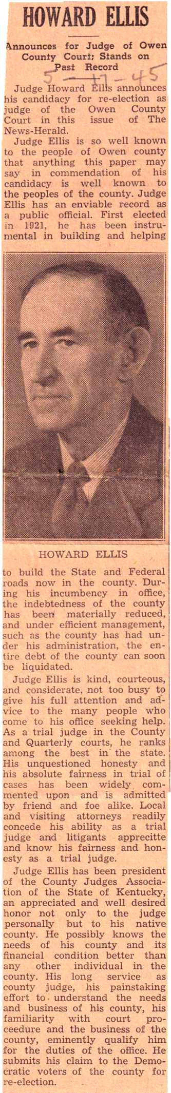 Howard Ellis