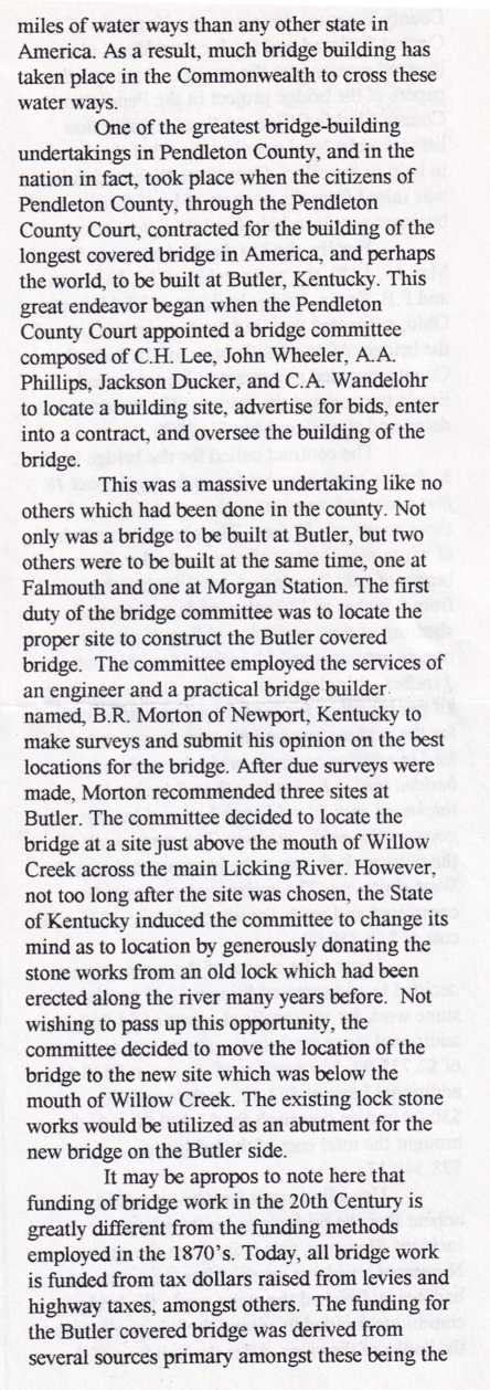 Butler Bridge