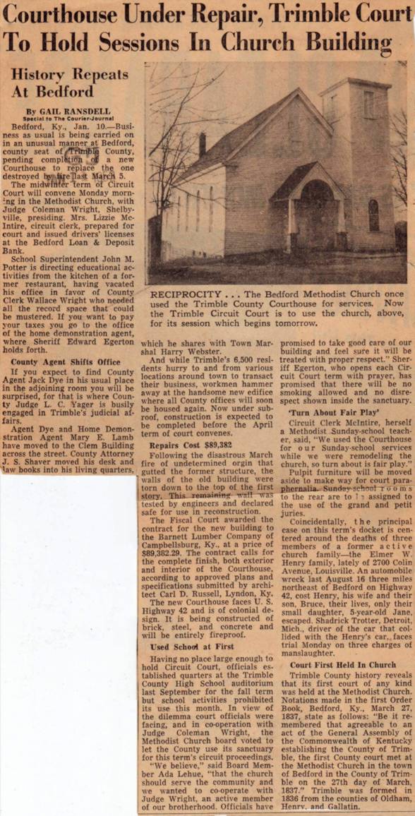 Court House Fire