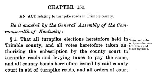 Turnpike Law